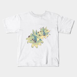 White lilies Kids T-Shirt